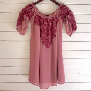 For Love & Lemons Sicily Mini Dress